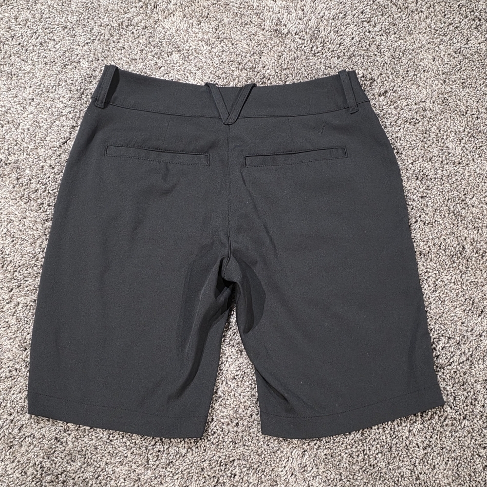 Callaway Opti-dri Womens Black Golf Shorts Size 2 - Picture 4 of 5